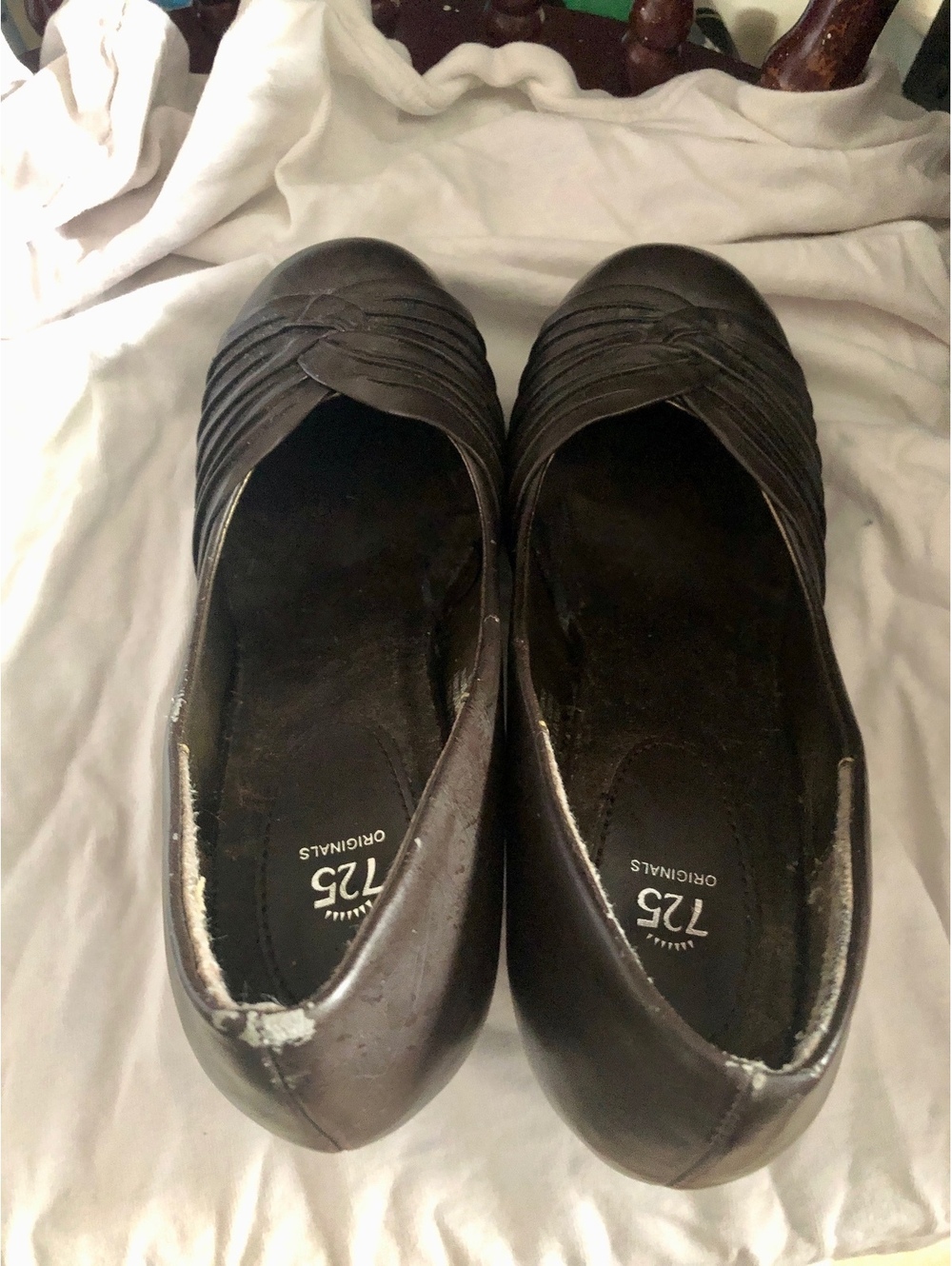Vintage Y2K 725 Originals Millie Brown Pumps Size 7 Fits 7.5 Office Siren 2000s - Picture 5 of 12